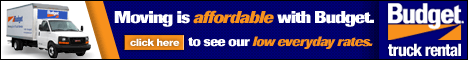 Moving Trucks Budget Truck Rental