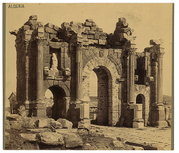 Roman arch of Trajan at Thamugad