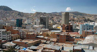 Central La Paz Bolivia