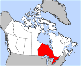 Ontario is one of Canada's provinces. 