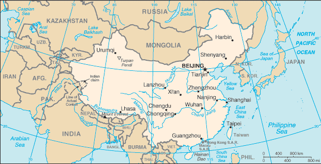 China map